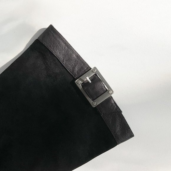 Rachel Zoe Leather Boots Black - Picture 5 of 6